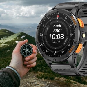SMARTWATCH MĘSKI GPS MENU POLSKIE WODOODPORNY SPORT ROZMOWY SMART WATCH PL 5