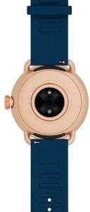 Withings Scanwatch 2 - zegarek z funkcją EKG, pomiarem pulsu i SPO2 oraz mierzeniem aktywności fizycznej i snu (38mm, blue rose gold) 2