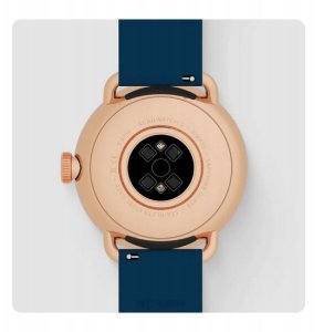 Withings Scanwatch 2 - zegarek z funkcją EKG, pomiarem pulsu i SPO2 oraz mierzeniem aktywności fizycznej i snu (38mm, blue rose gold) 4