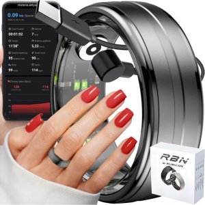 Smart Ring Rubicon R06 10 Czarny 2