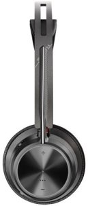 Poly Voyager Focus 2 Wireless Headset, Bluetooth, BT700 USB-C Adapter, USB-C/A Adapter, Black 3