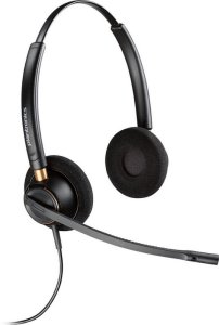 POLY EncorePro HW520 Binaural Wired Headset, USB-A, Black 2