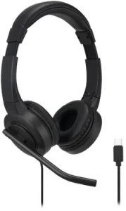 Kensington H1000 Wired Headset USB-C, Black 3