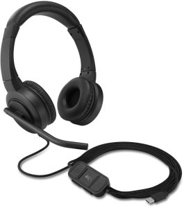 Kensington H1000 Wired Headset USB-C, Black 4