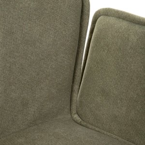 Krzesło z podłokietnikami LUGRO obrotowe zielone HOMLA 4