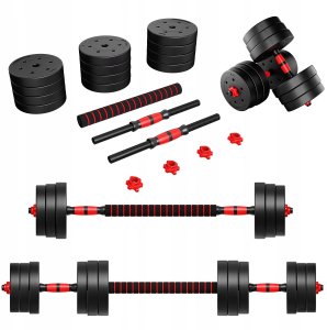 Hantle Athler Lion 2.0 Regulowane Sztanga 20Kg Zestaw Hantli 2X10Kg Gryf 13