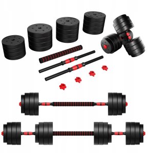 Hantle Athler Lion 2.0 Regulowane Sztanga 20Kg Zestaw Hantli 2X10Kg Gryf 10