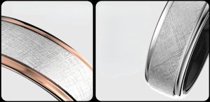 Smart Ring HiFuture Ring2 r. 8 Srebrno-złoty 4