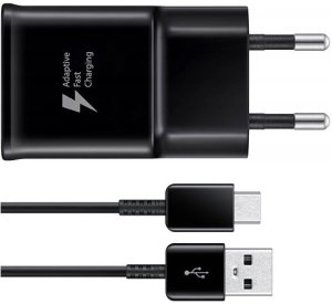 Ładowarka sieciowa 15W Samsung FastCharge EP-TA200 + kabel USB typ C ORYG 5