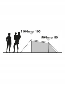 Outwell Tent | Earth 2 | 2 person(s) | Green 5