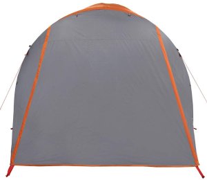 vidaXL Namiot rodzinny, tunel, 6-os., szaro-pomarańczowy, wodoszczelny 6