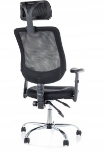 Fotel obrotowy biurowy Q-118R szary 4