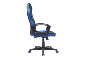 Fotel obrotowy DAKAR czarny/niebieski gamingowy 5
