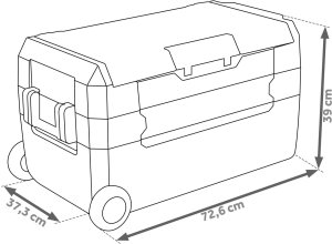 Lodówka turystyczna Berdsen Icemax 400 32 l 11