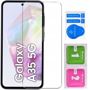 ETUI do Samsung A35 5G WZORY | SILIKONOWE MATT CASE + SZKŁO HARTOWANE 9H 4