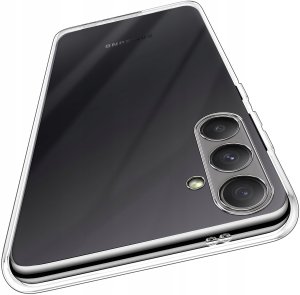 krainaGSM Etui do Samsung Galaxy A35 5G wzmocnione 360 CLEAR + Szkło 9H 3
