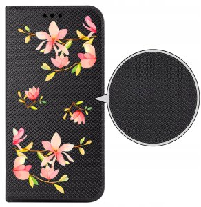 Etui do Samsung Galaxy A35 | A35 5G MAGNET WZORY CASE PORTFEL + SZKŁO 9H 3