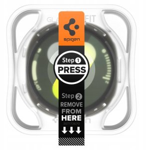 Spigen GLAS.TR EZ FIT 2-Pack - Szkło hartowane do Samsung Galaxy Watch 8 40 mm (2 szt) 4