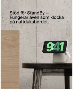 Ładowarka Belkin Ładowarka 2w1, magnetyczna Qi2 15W, do iPhone, AppleWatch, AirPods, kremowa 5