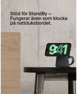 Ładowarka Belkin Ładowarka 2w1, magnetyczna Qi2 15W, do iPhone, AppleWatch, AirPods, grafitowa 5