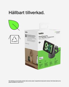 Ładowarka Belkin Ładowarka 2w1, magnetyczna Qi2 15W, do iPhone, AppleWatch, AirPods, grafitowa 7