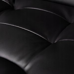 Krzesło biurowe Malatec Fotel biurowy z podnóżkiem- czarny 26195 19