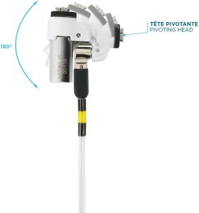 Mobilis 001325 zapięcie do kabli Biały 1,8 m 7