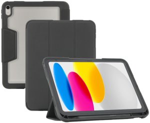 Mobilis 062006 etui na tablet 27,9 cm (11") Etui z klapką Czarny, Przezroczysty 2