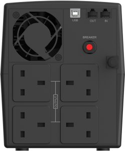 Conceptronic ZEUS03G zasilacz UPS Technologia line-interactive 1,2 kVA 720 W 4 x gniazdo sieciowe 2