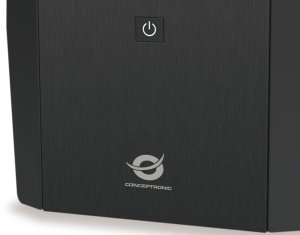 Conceptronic ZEUS03G zasilacz UPS Technologia line-interactive 1,2 kVA 720 W 4 x gniazdo sieciowe 4