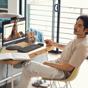 Komputer All in One HP 24-cr0035na / A1XM2EA / Ryzen 5 / 8GB / SSD 512GB / AMD Radeon / FullHD / Win 11 / Biały 6