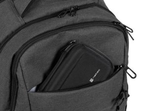Natec Laptop Backpack Alpaca 2 15.6, Grey 5