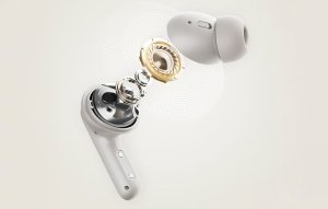 Bezprzewodowe słuchawki dokanałowe QCY Buds HT15 ANC TWS Bluetooth 5.4 (białe) 8