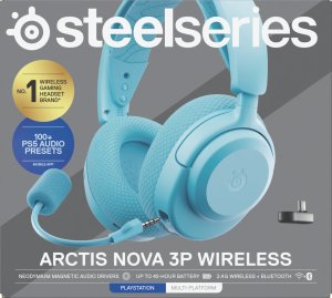 Słuchawki SteelSeries Arctis Nova 3P Niebieskie (61688) 2