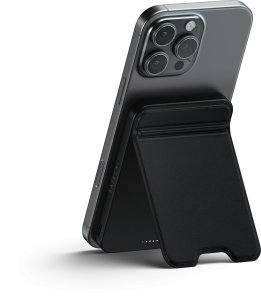 Magnetyczny powerbank z podstawką Satechi OntheGo Powerbank 5000mAh MagSafe Qi2 (black) 4