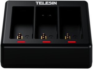 Ładowarka Usb + 2x Akumulator Bateria Do Gopro Hero 13 Black / Telesin / S0-ecb-07-tgp 3