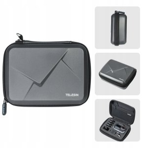 Pokrowiec Futerał Etui Walizka Osłona Do Dji Osmo Action 3 4 5 Pro + Akcesoria / S6-prc-06-tdj / Czarny 3