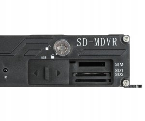 REJESTRATOR MOBILNY AHD ATE-D04SD-T3 4 KANAŁY AUTONE 6