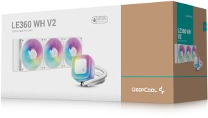 Chłodzenie wodne Deepcool LE360 WH V2 (R-LE360-WHAMMN-G-2) 5