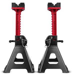 KOBYŁKI SAMOCHODOWE WARSZTATOWE PODPORY PODSTAWKI BLOKADA [3T] 2SZT MAPOWER 11