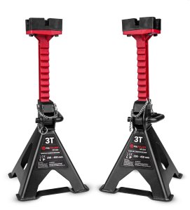 KOBYŁKI SAMOCHODOWE WARSZTATOWE PODPORY PODSTAWKI BLOKADA [3T] 2SZT MAPOWER 12