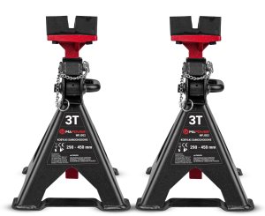 KOBYŁKI SAMOCHODOWE WARSZTATOWE PODPORY PODSTAWKI BLOKADA [3T] 2SZT MAPOWER 3