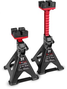 KOBYŁKI SAMOCHODOWE WARSZTATOWE PODPORY PODSTAWKI BLOKADA [3T] 2SZT MAPOWER 5