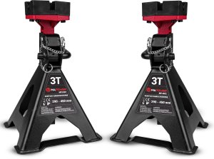 KOBYŁKI SAMOCHODOWE WARSZTATOWE PODPORY PODSTAWKI BLOKADA [3T] 2SZT MAPOWER 8