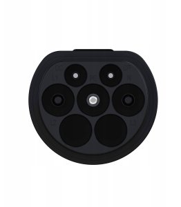 Adapter Type2 / Tesla do ładowania samochodów elektrycznych AK-SC-E23 męsko  męski 1-faza 32A 3