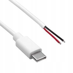 Kabel USB Akyga Serwisowy AK-SC-40 USB type C 60 W 1 m Biały 2