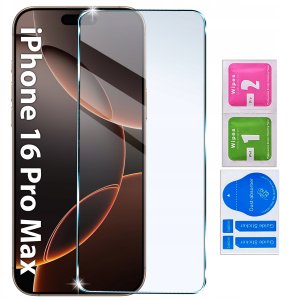 Etui do iPhone 16 Pro Max silikonowe MATOWE serce + Szkło ochronne na ekran 5