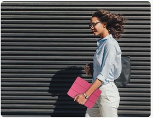 Etui Tech-Protect SmartCase Pen Canvas do Apple iPad 10.9" 2022 / 11" 2025 Magenta Bloom 11