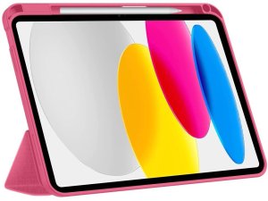 Etui Tech-Protect SmartCase Pen Canvas do Apple iPad 10.9" 2022 / 11" 2025 Magenta Bloom 5
