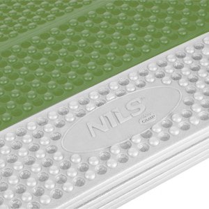 Nils Extreme NC17103 KARIMATA SKŁADANA TURYSTYCZNA Z PODBICIEM ALUMINIOWYM + XPE 195 CM ZIELONA NILS CAMP 16